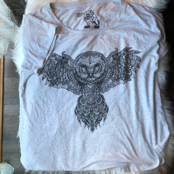 Tops - Owl festival boho aztec shirt 🍄🌿🍃 Tops - Owl festival boho aztec shirt 🍄🌿🍃